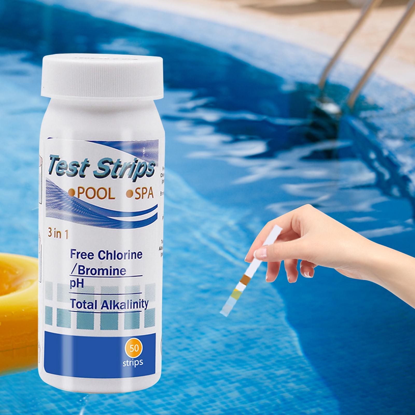 Marine Aquarium Water Test Kit - 3In1 Test Paper Chlorine Immersion Hot