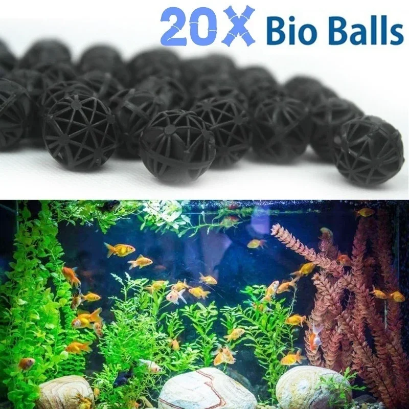 Marine Aquarium Water - 20Pcs 16mm Aquarium Filter Bio Balls
