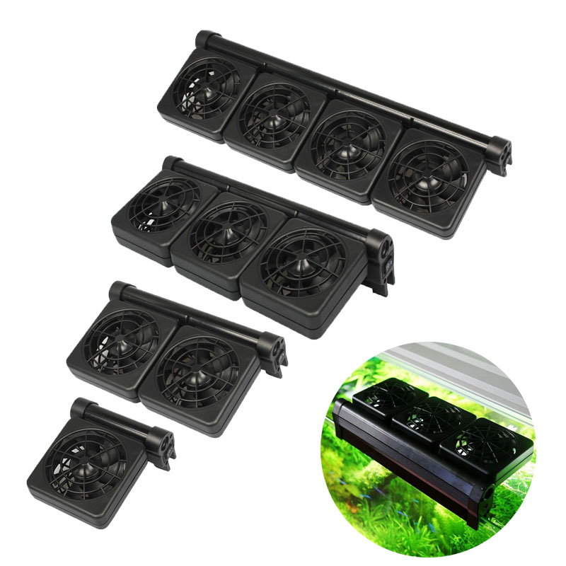 Marine Aquarium Water - 1/2/3/4 Aquarium Fans Chillers Water Temperature