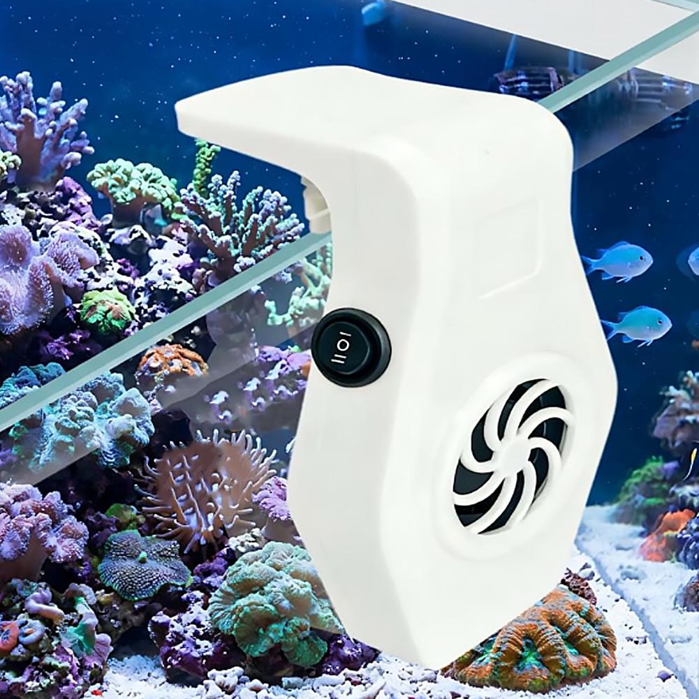 Aquarium Cooling Fan Mini Clip - Marine Aquarium Mini ulasan dan harga