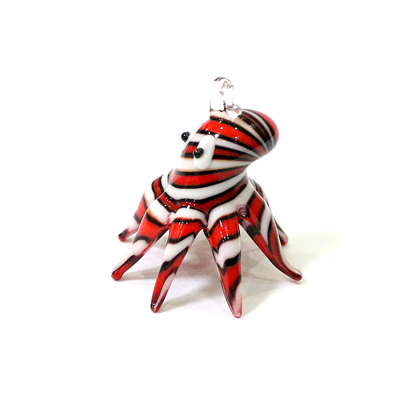 Mini Glass Octopus Pendant Cut - Marine Aquarium Mini ulasan dan harga