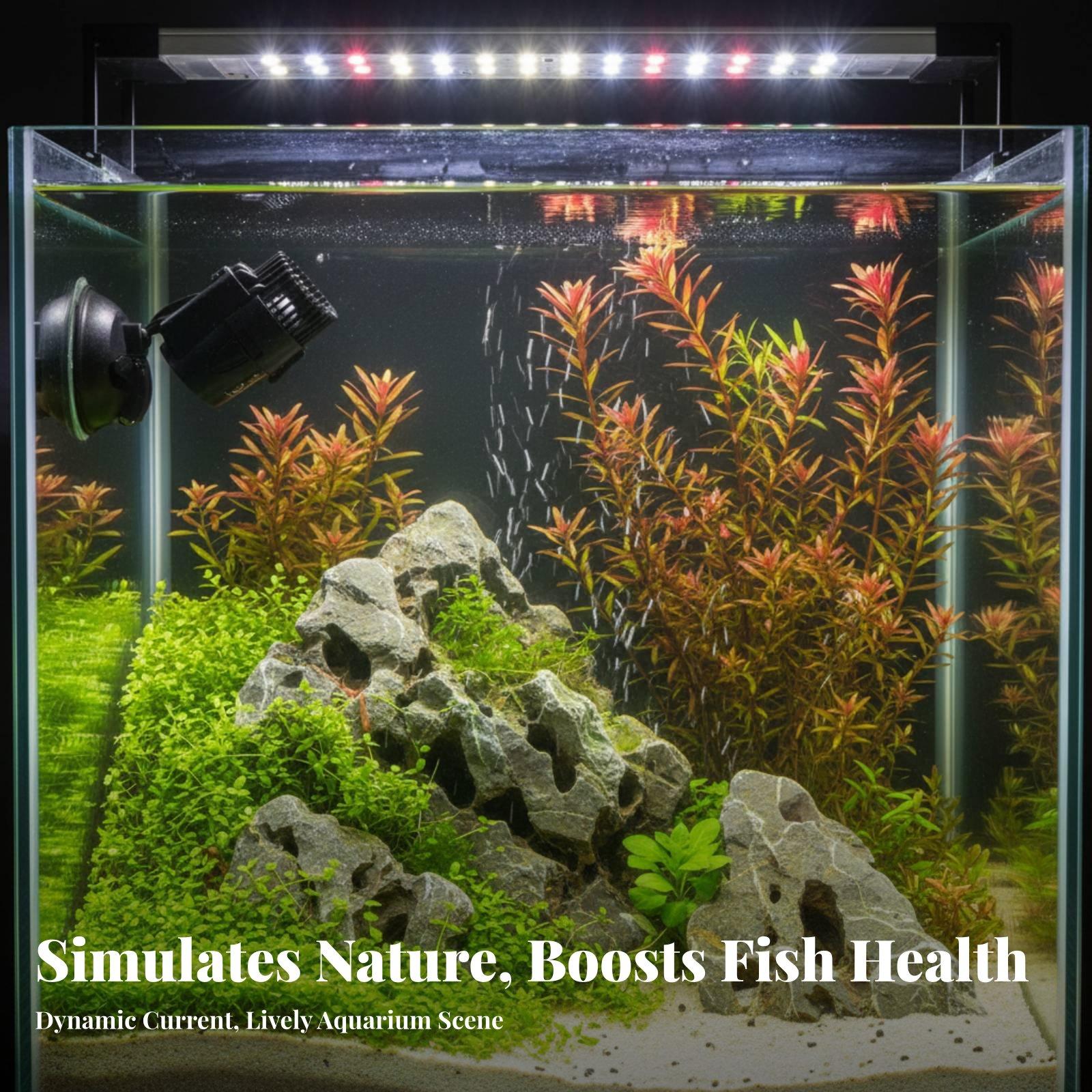 Silent Aquarium Water Pump Wav - Marine Aquarium Water ulasan dan harga