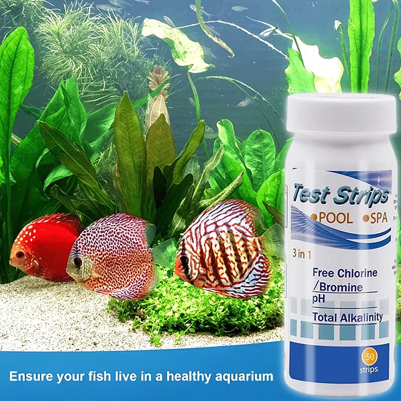 NEW Aquarium Water Test Strips - Marine Aquarium Water Test Kit ulasan dan harga