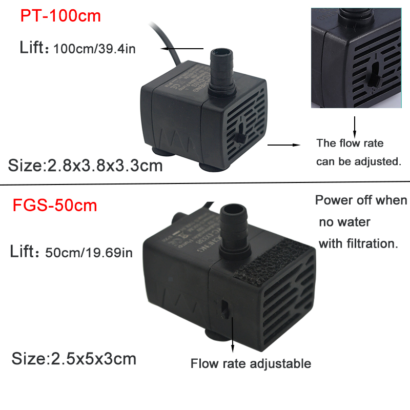 Ultra Quiet USB Aquarium Fish  - Marine Aquarium Water ulasan dan harga