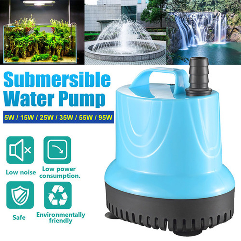 10/18/25/45/60/85/105W Submers - Marine Aquarium Water ulasan dan harga