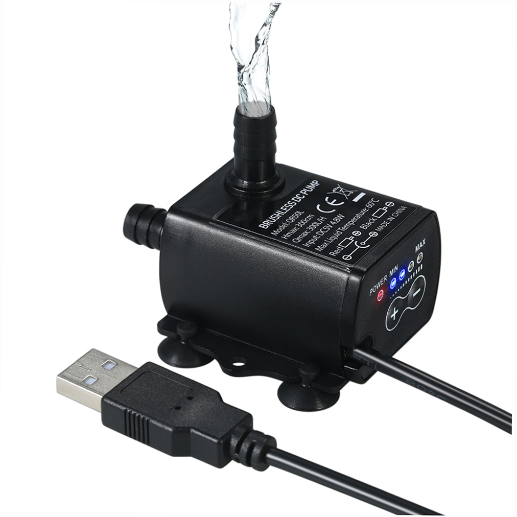 Ultra-quiet Mini USB DC5V 4.8W - Marine Aquarium Dc Pump ulasan dan harga