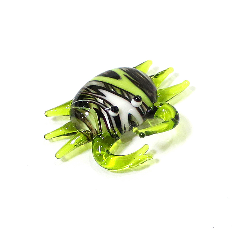 Handmade Cute Mini Glass Crab  - Marine Aquarium Mini ulasan dan harga