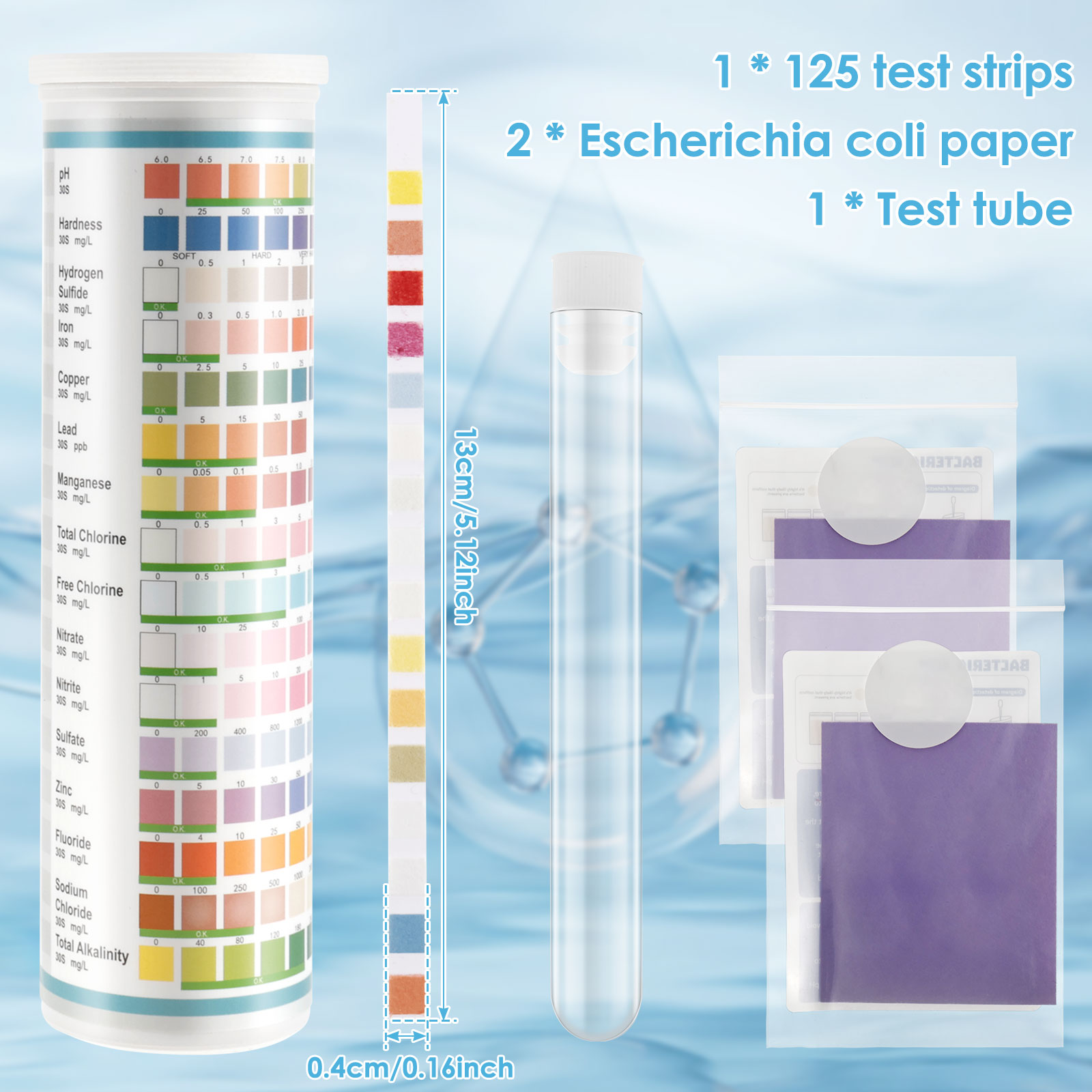 100/125Pc Aquarium Test Strips - Marine Aquarium Water Test Kit ulasan dan harga