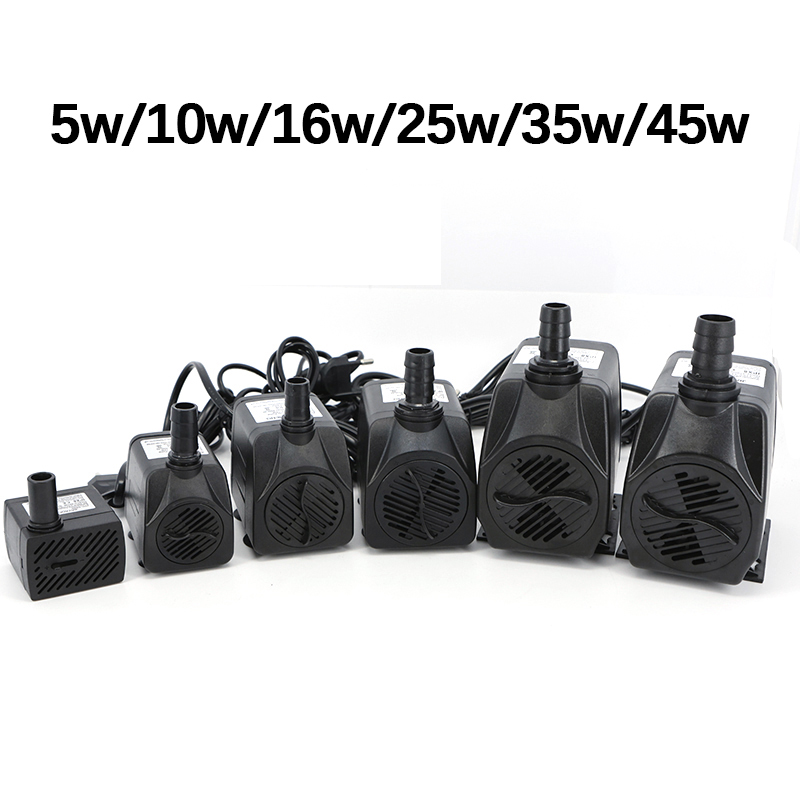 3/5/10/16/25/35/45W EU 220v Su - Marine Aquarium Dc Pump ulasan dan harga